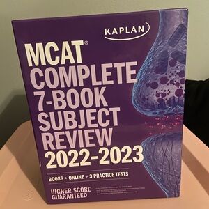 Kaplan MCAT 7-Book Review Set 2022-2023